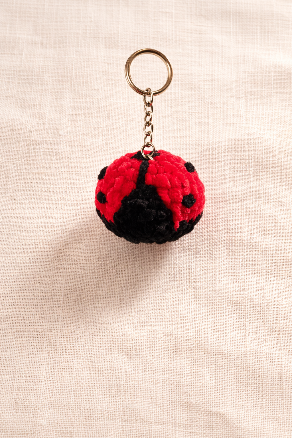 Porte-clé Coccinelle "Barbot"