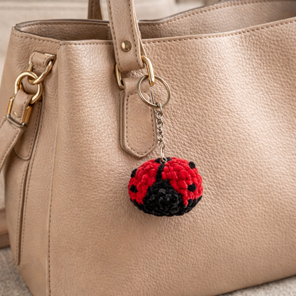 Porte-clé Coccinelle "Barbot"