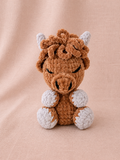 Vache Highlang endormie